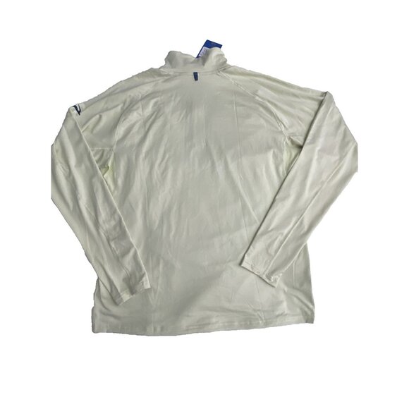 Brooks Mens Size XL Heather Honeydew Dash 1/2 Zip Pullover Thumb Loops Wicking - Picture 9 of 10